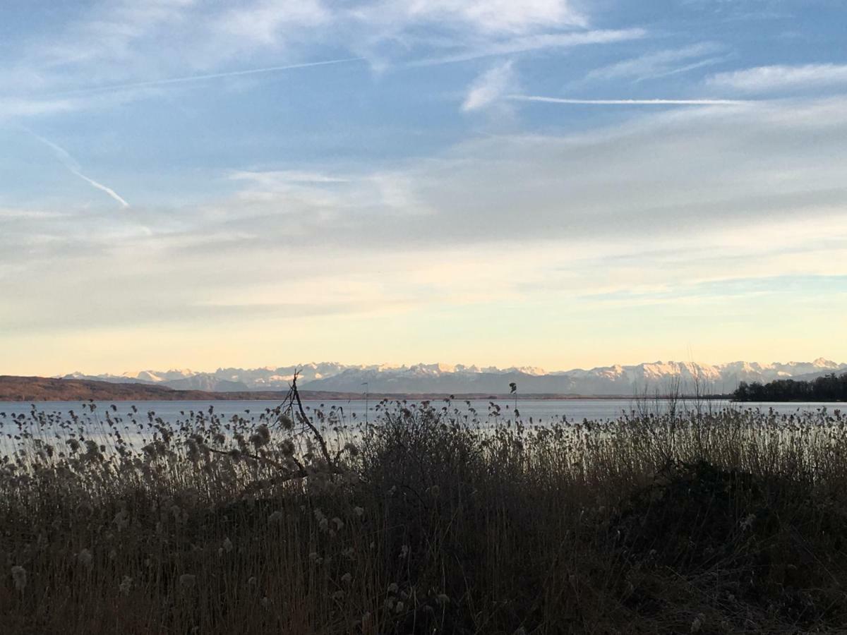 Ferienwohnung Dausacker Utting am Ammersee Buitenkant foto