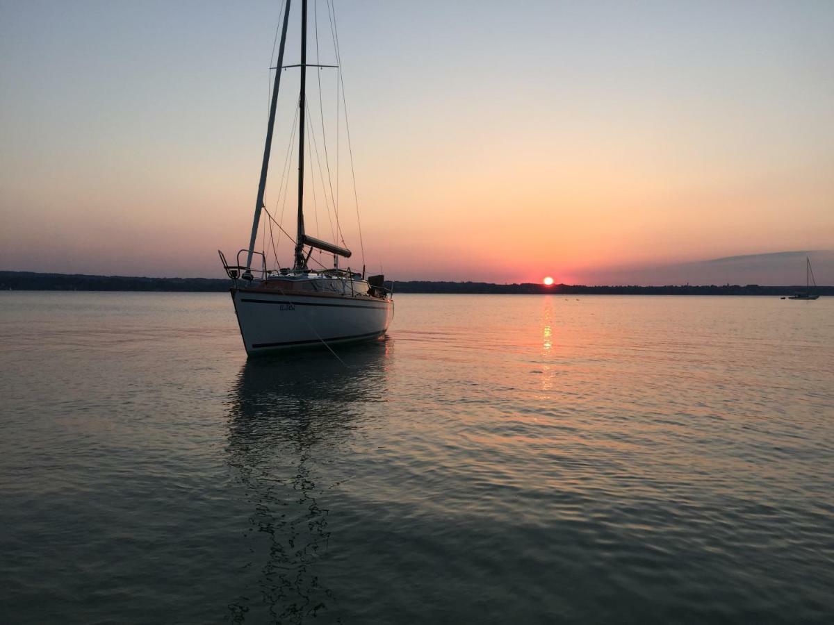 Ferienwohnung Dausacker Utting am Ammersee Buitenkant foto
