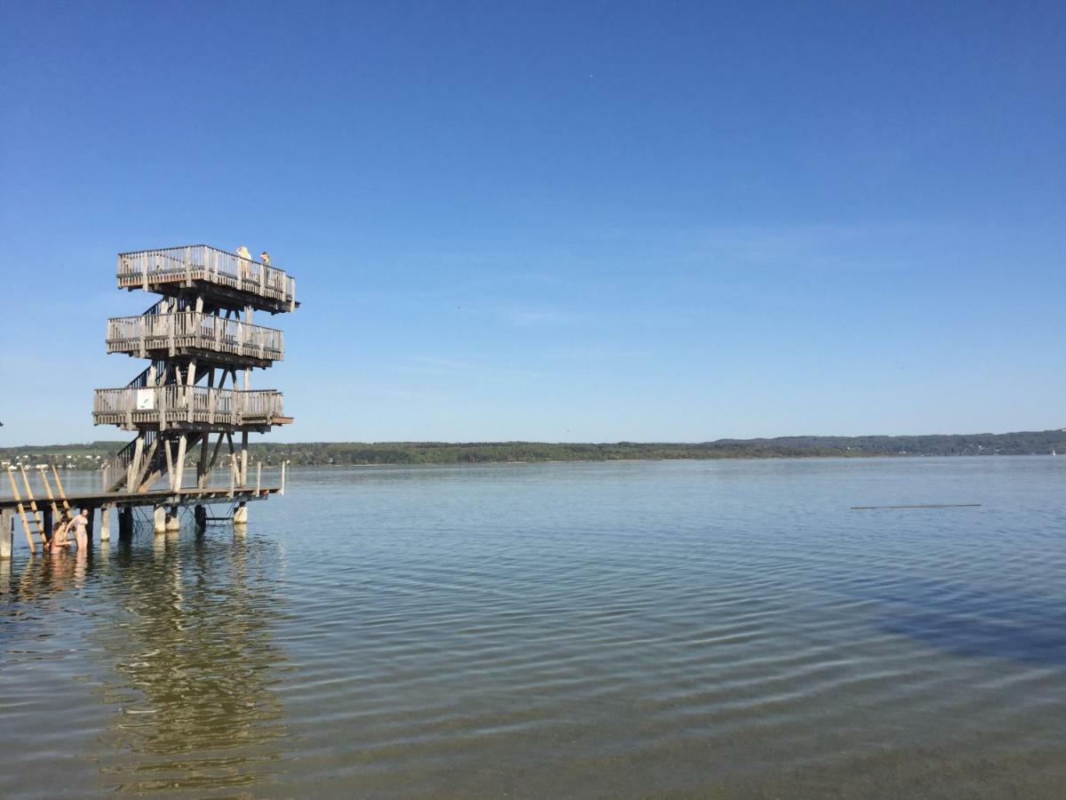 Ferienwohnung Dausacker Utting am Ammersee Buitenkant foto